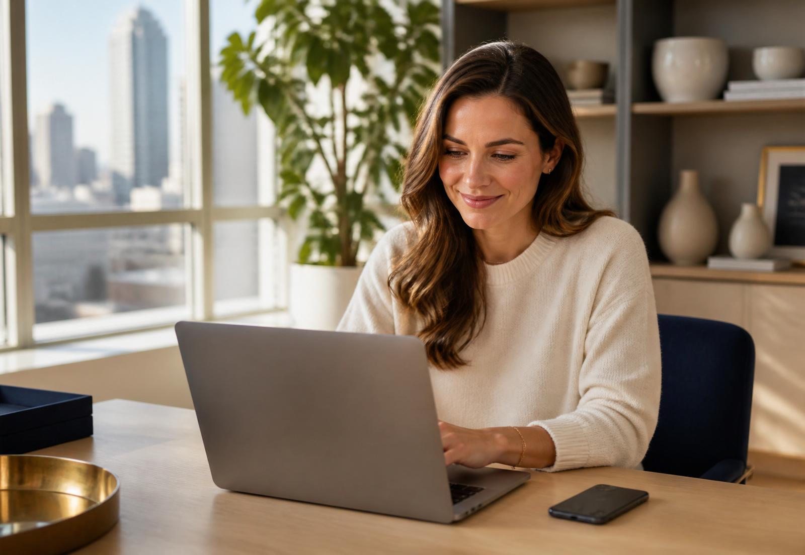 Founder reviewing held agent revenue