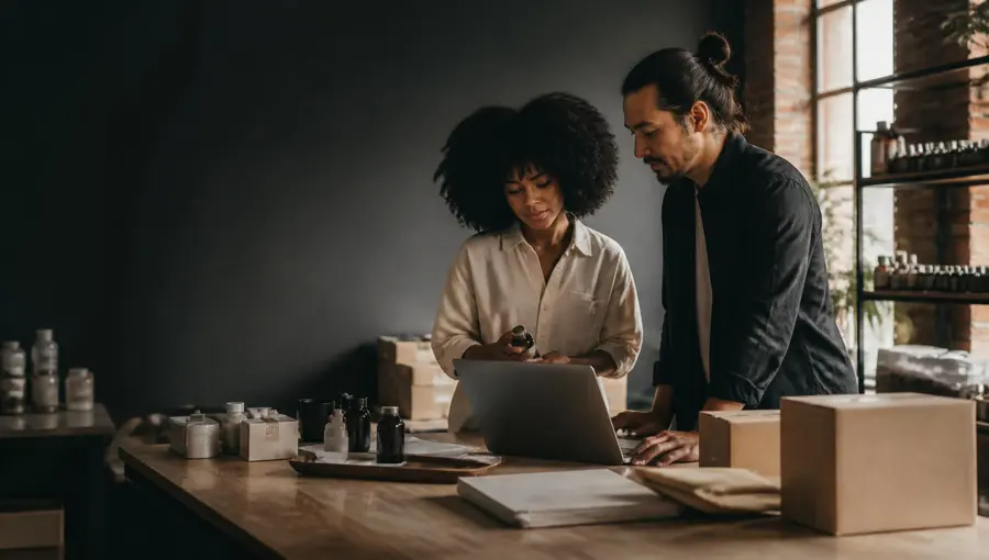 Harbor Supply Co. — Two founders · 4 channels