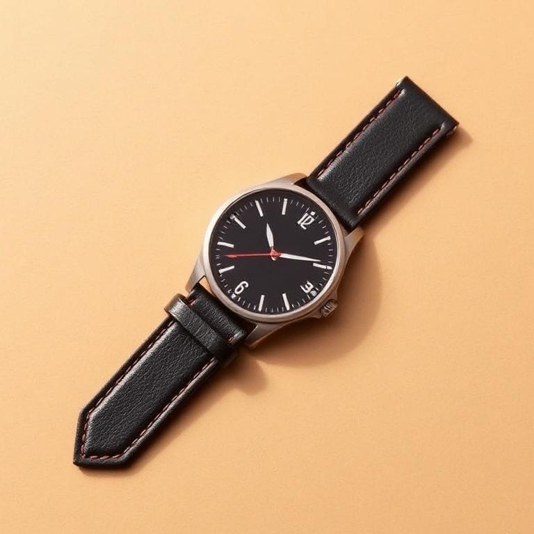 Watch strap, leather · B0B8T3Y6ZR