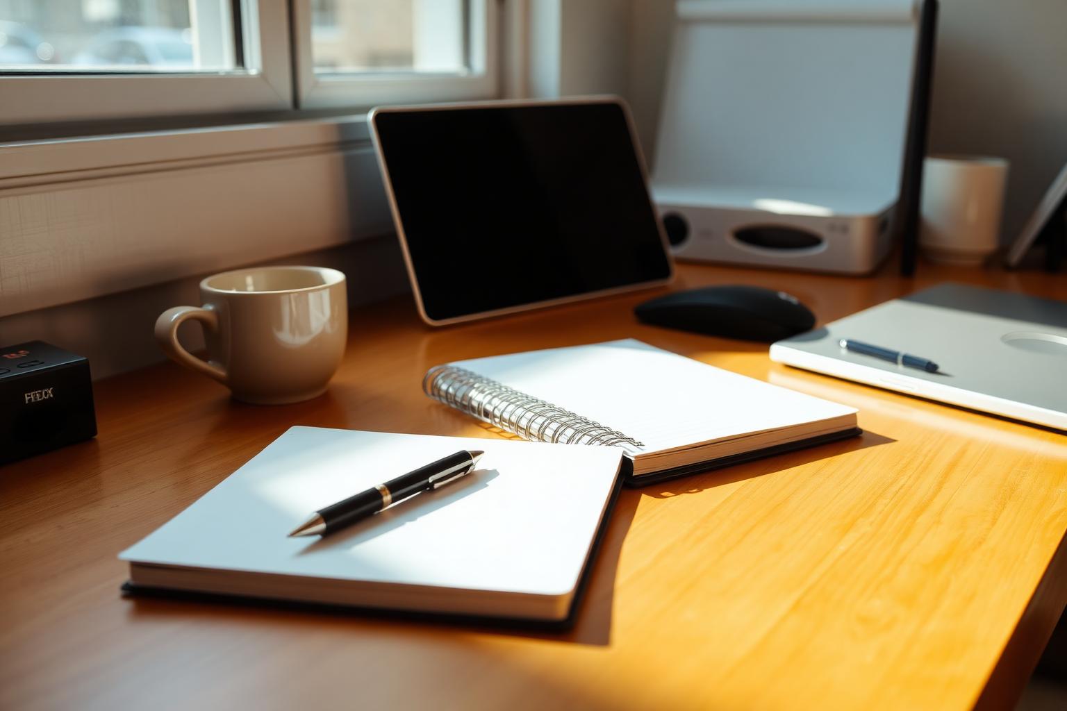 A founder reviewing the closed month at a quiet desk